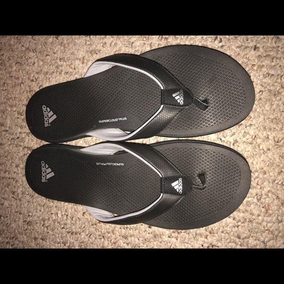 adidas supercloud flip flops womens